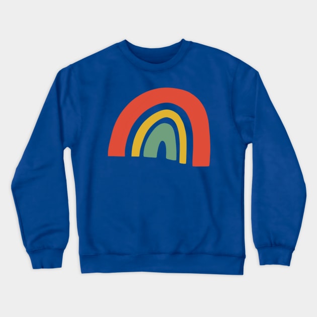 Rainbow Crewneck Sweatshirt by Salty Siren Studios